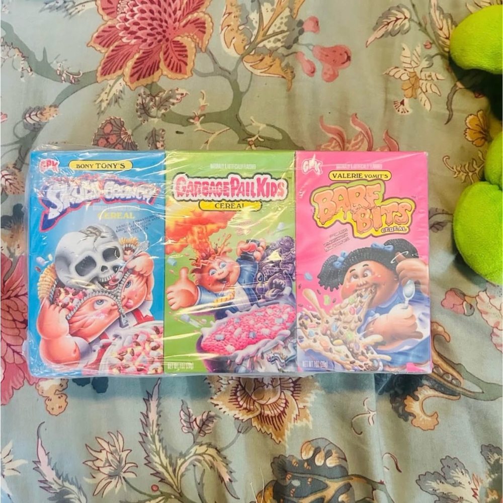 NWT Collectible Garbage Pail Kid Cereal Variety Pack